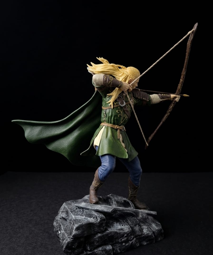 Lotr`dan Legolas Figürü küçük resim 3