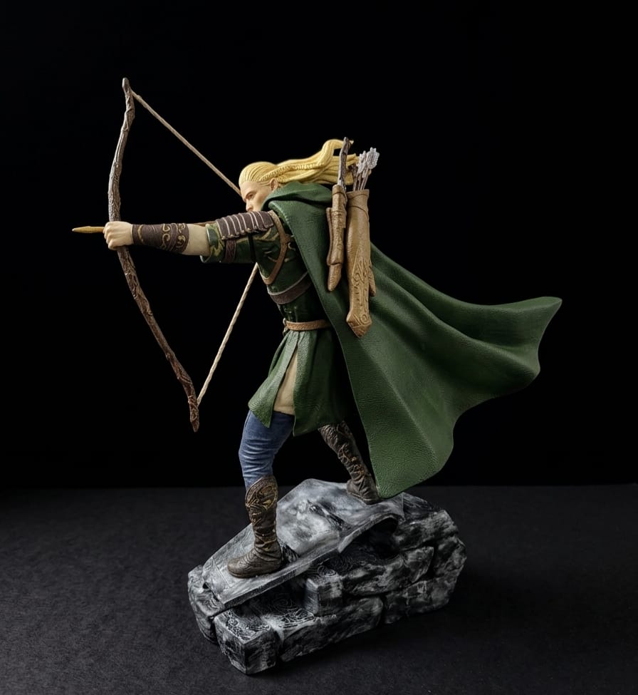 Lotr`dan Legolas Figürü küçük resim 6