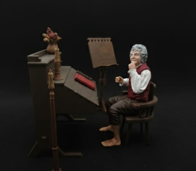 Lotr`dan Bilbo Diorama Figürü 