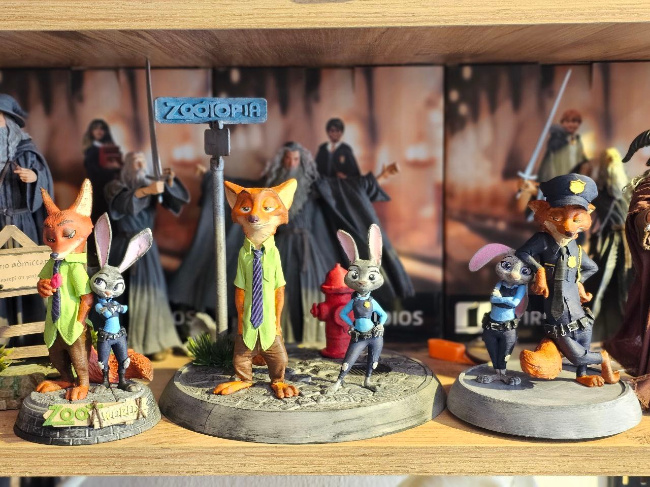Zootopia'dan Nick ve Judy Figürü  küçük resim 2