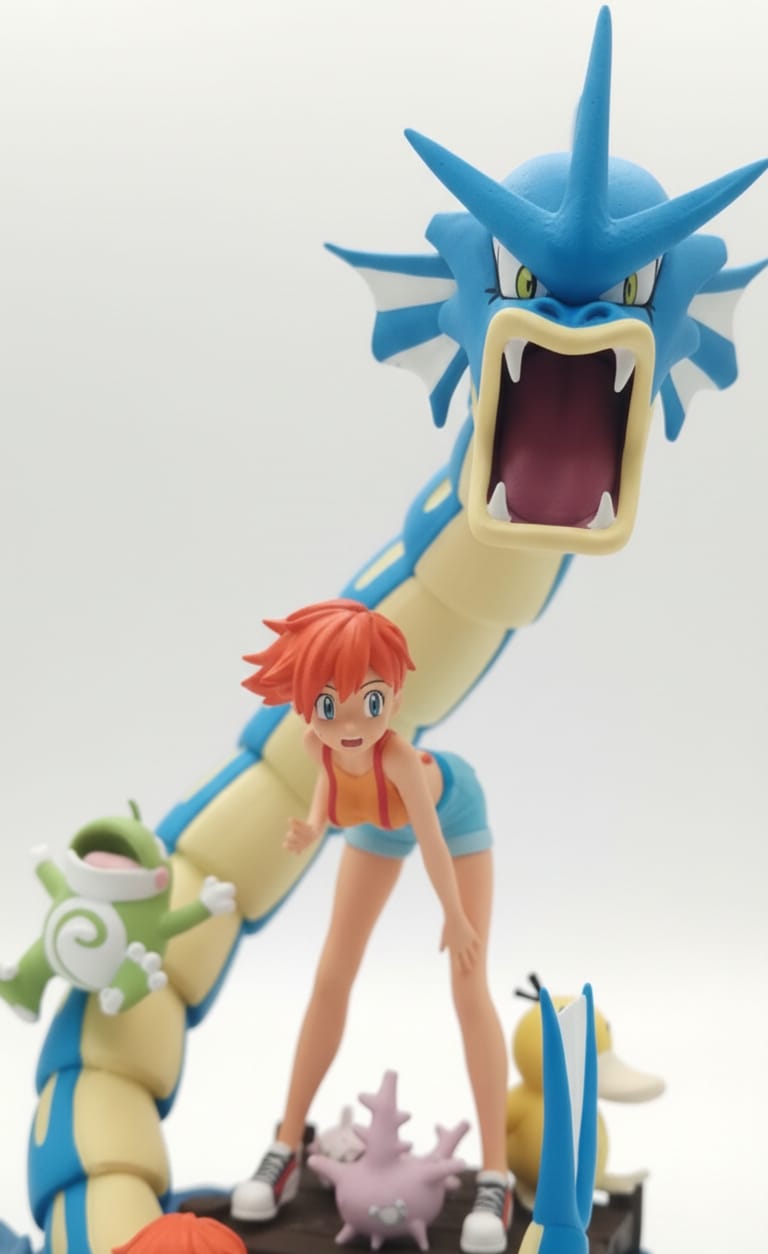 Pokemon Misty Dioraması
