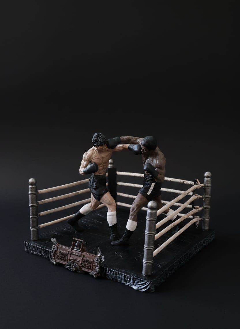 Rocky Balboa ve Apollo Dioraması küçük resim 4