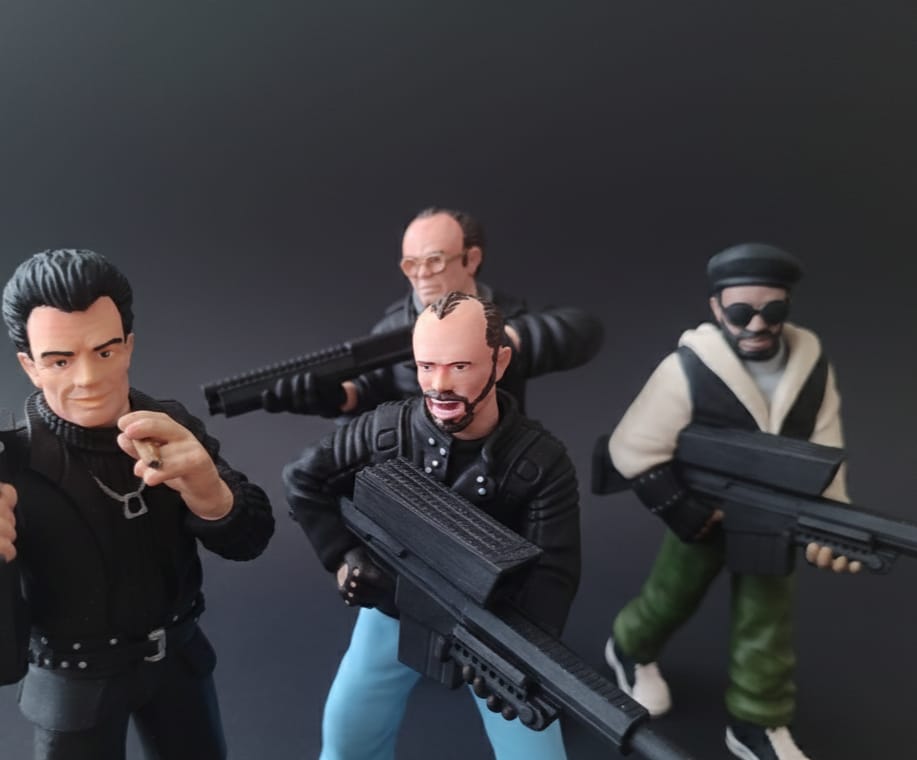 Robocop Detroit Çetesi Figür seti küçük resim 2