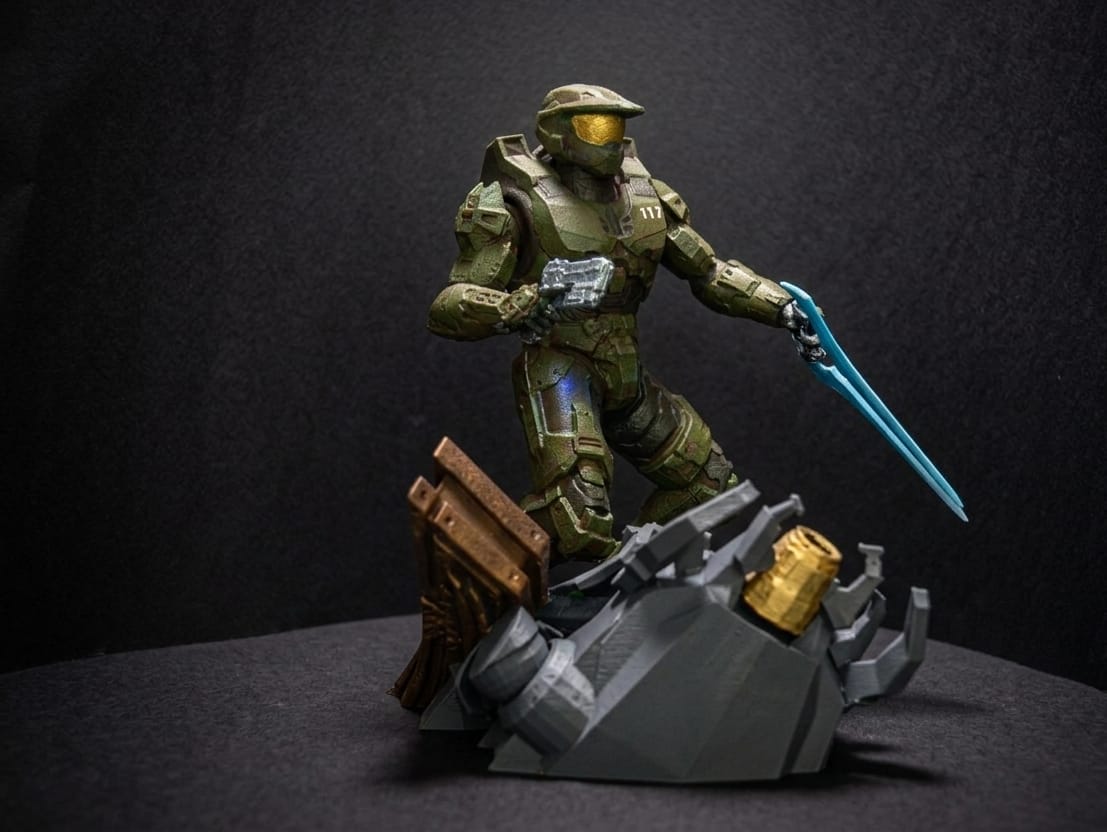 Master Chief \ Halo Figürü küçük resim 5