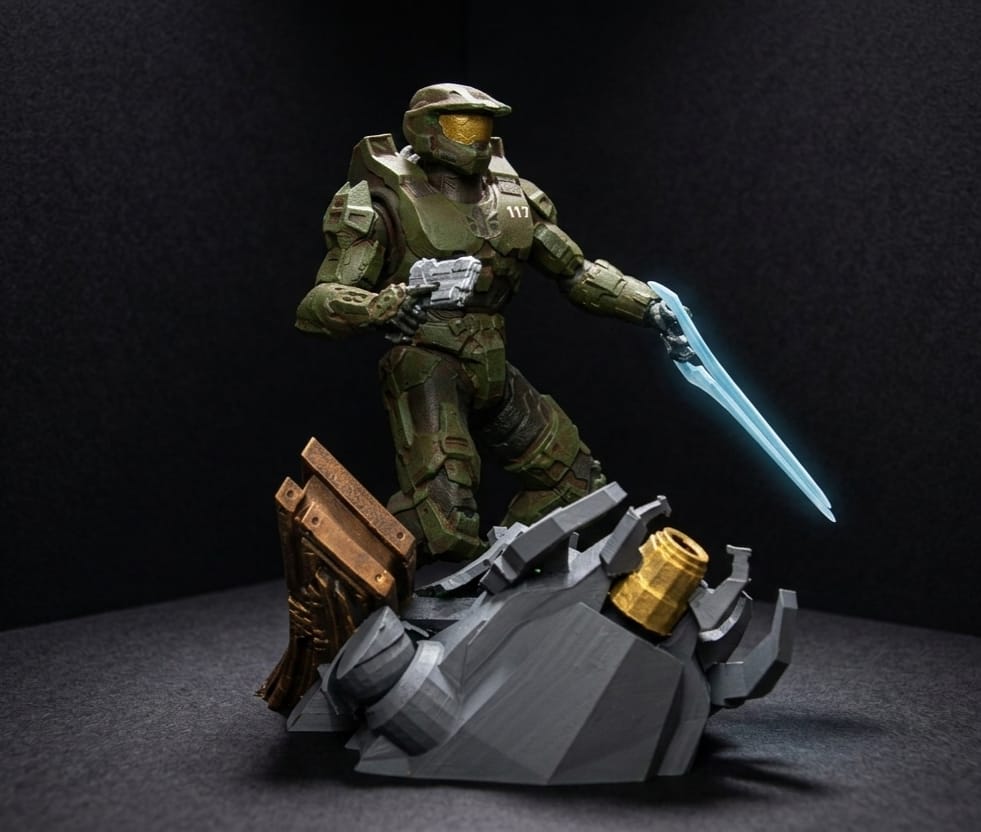 Master Chief \ Halo Figürü küçük resim 6