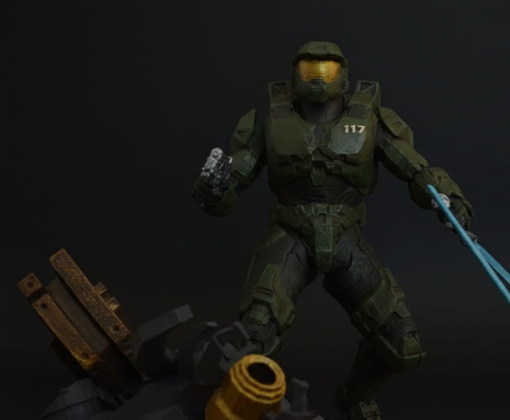 Master Chief \ Halo Figürü küçük resim 8