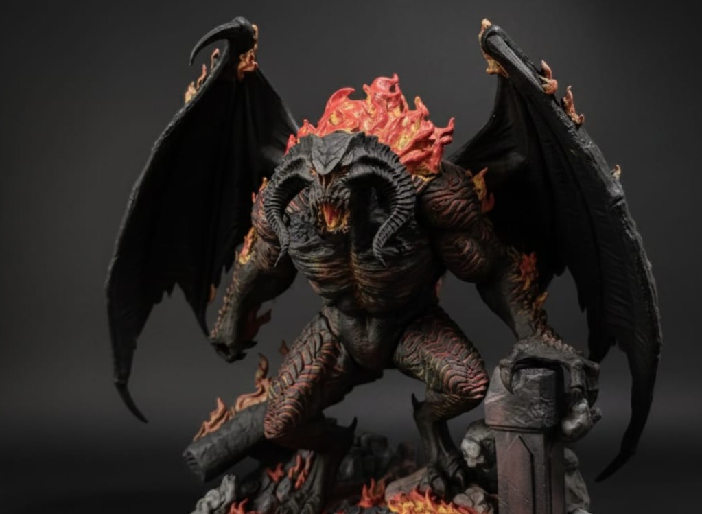 Lotr'dan Balrog Figürü küçük resim 2