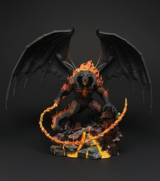 Lotr'dan Balrog Figürü küçük resim 3