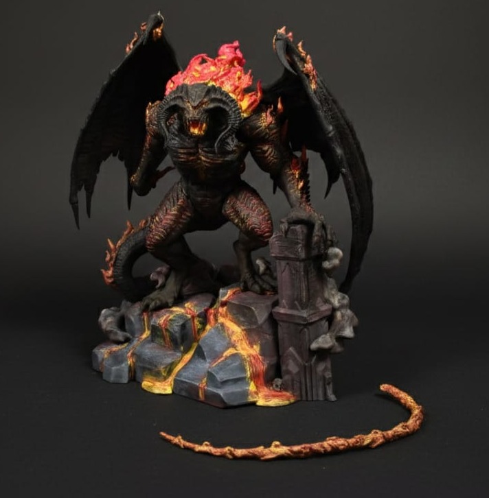 Lotr'dan Balrog Figürü küçük resim 4