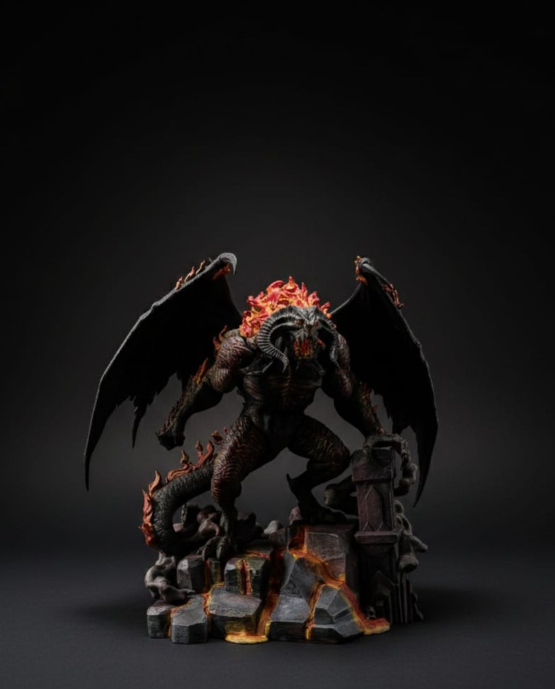 Lotr'dan Balrog Figürü küçük resim 5