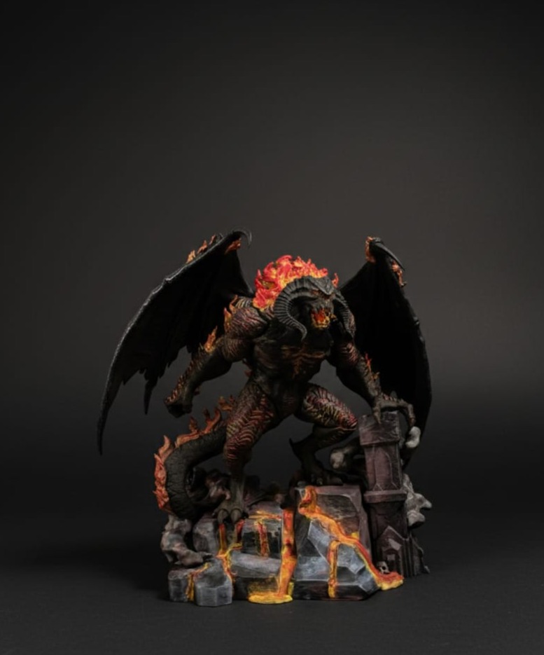 Lotr'dan Balrog Figürü küçük resim 7
