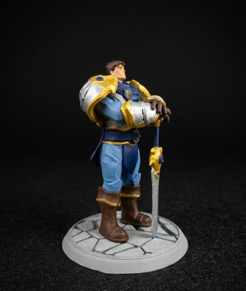 League of Legends Garen Figürü küçük resim 2
