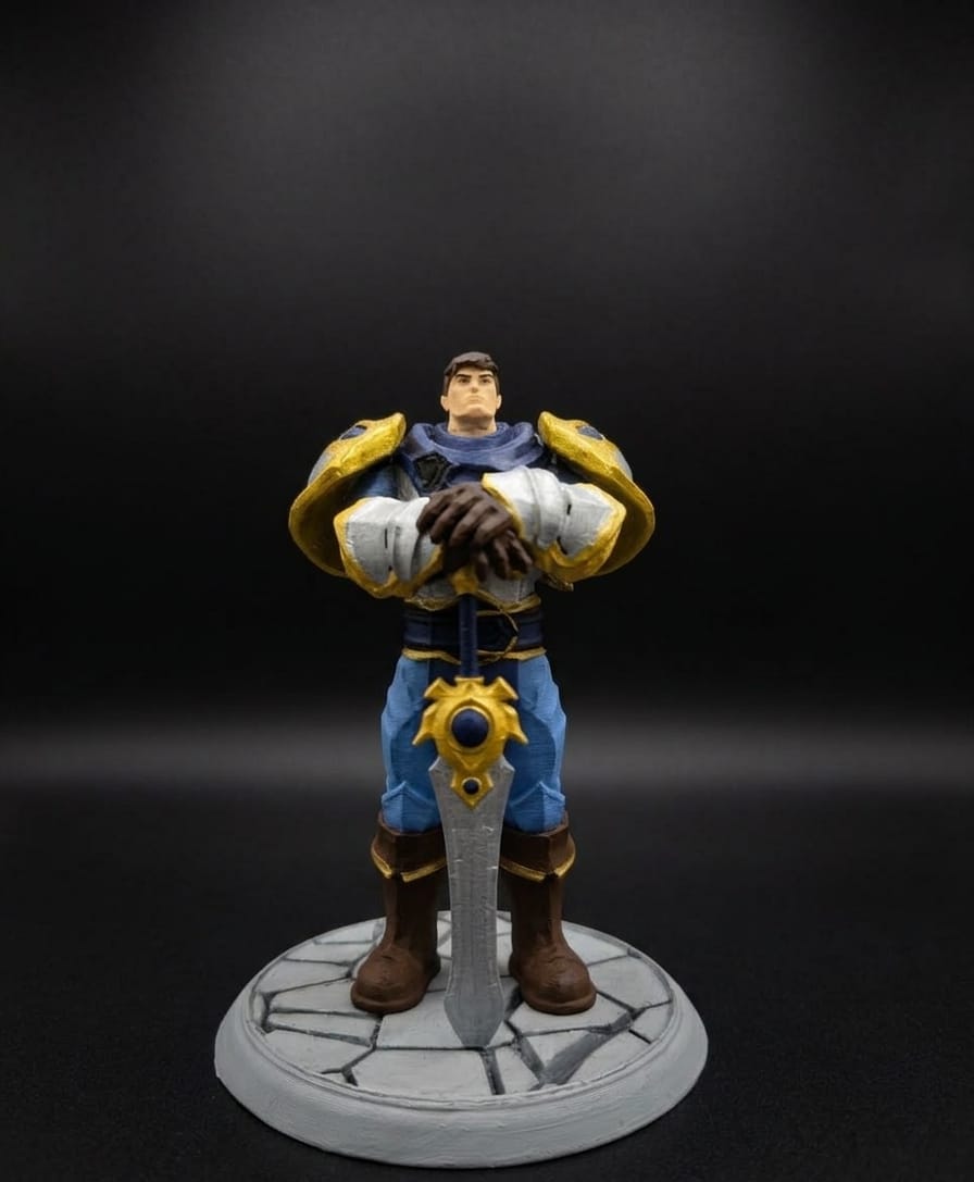 League of Legends Garen Figürü küçük resim 5
