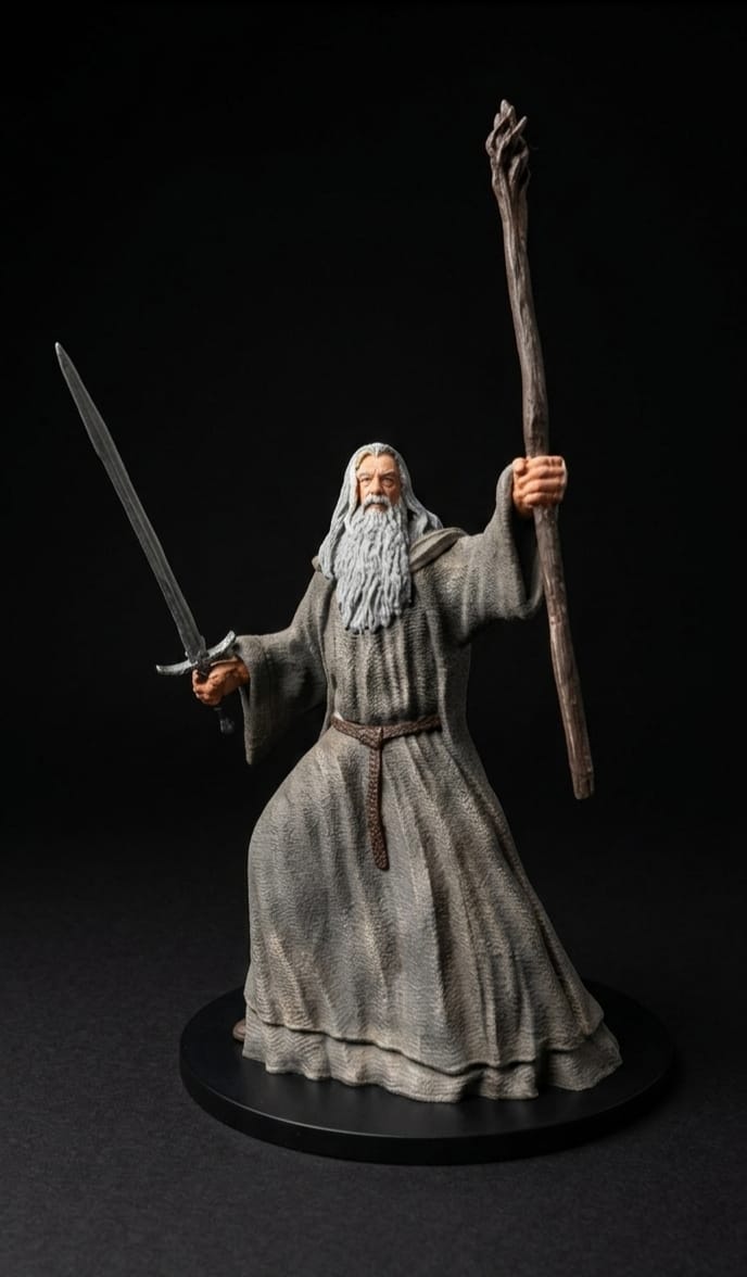 Lotr'dan Gandalf Figürü küçük resim 4