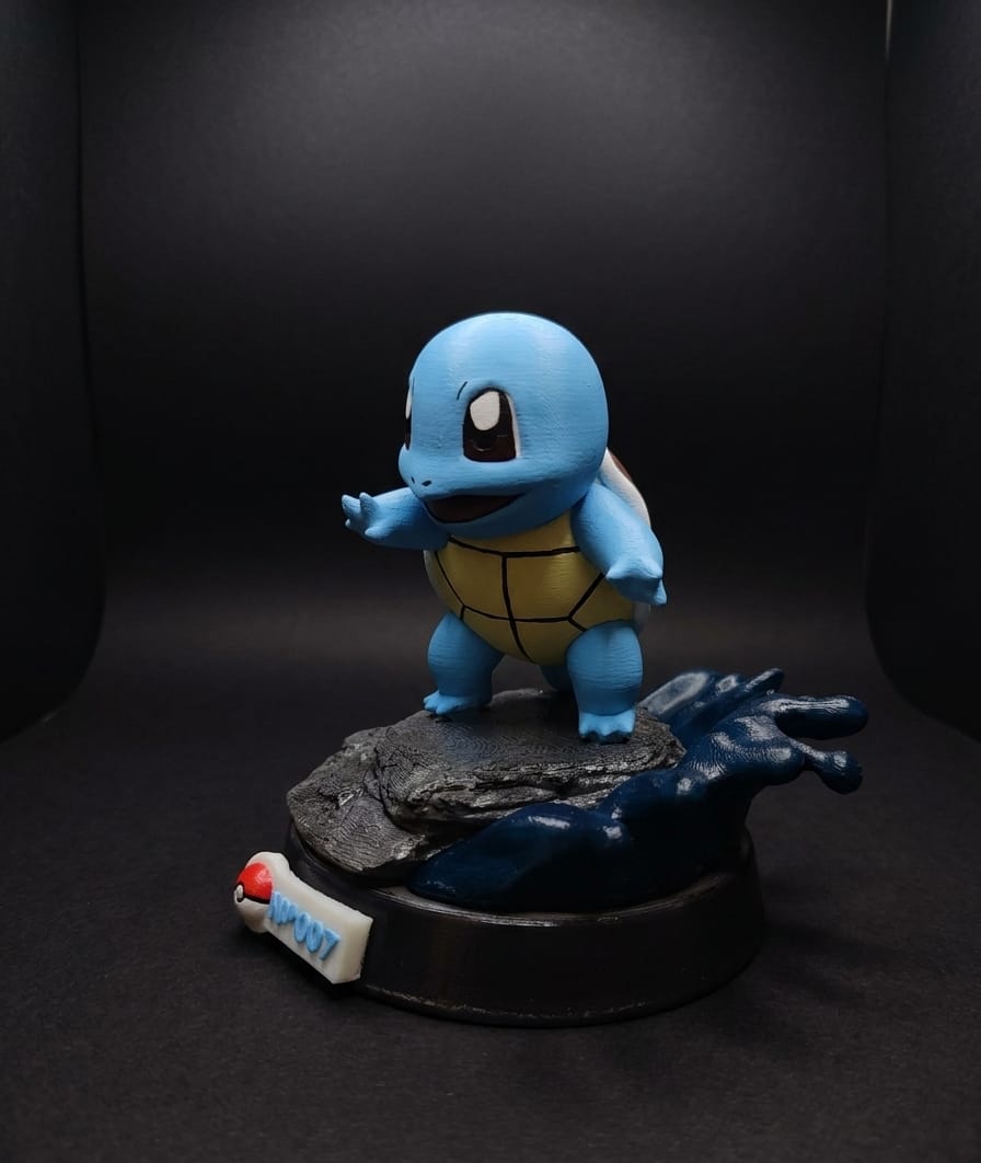 Pokemon Squirtle Figürü küçük resim 4