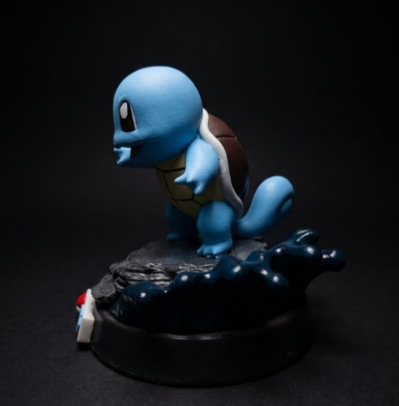 Pokemon Squirtle Figürü küçük resim 5