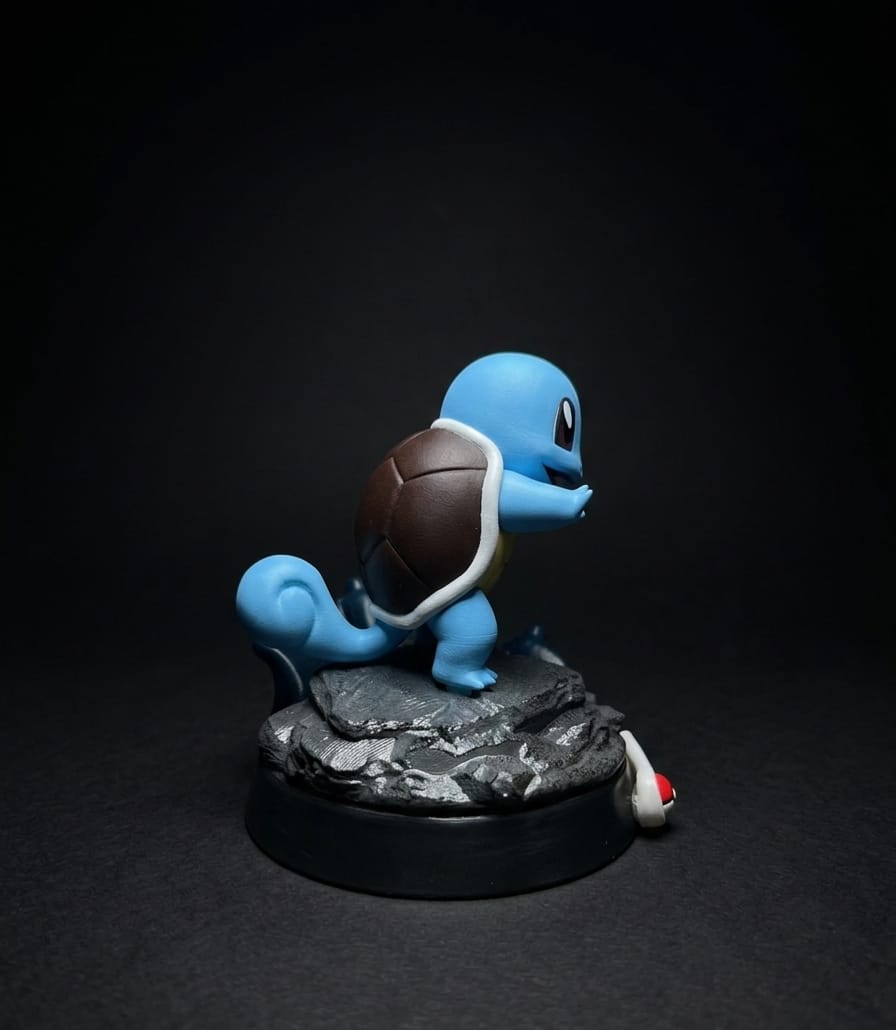 Pokemon Squirtle Figürü küçük resim 7