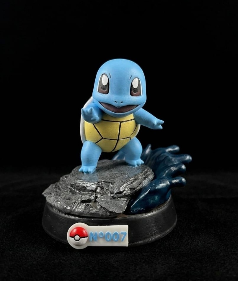 Pokemon Squirtle Figürü küçük resim 8