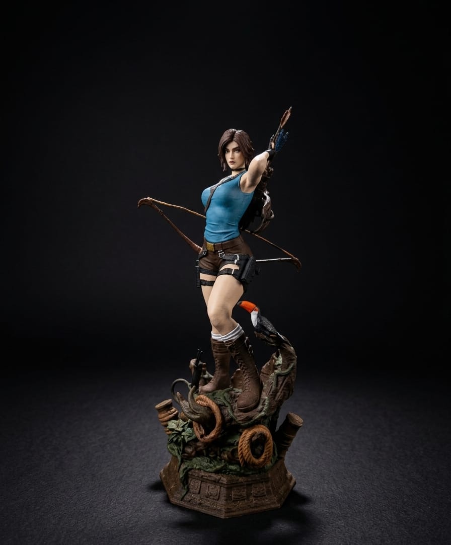 Lara Croft Tomb Raider Figürü küçük resim 6