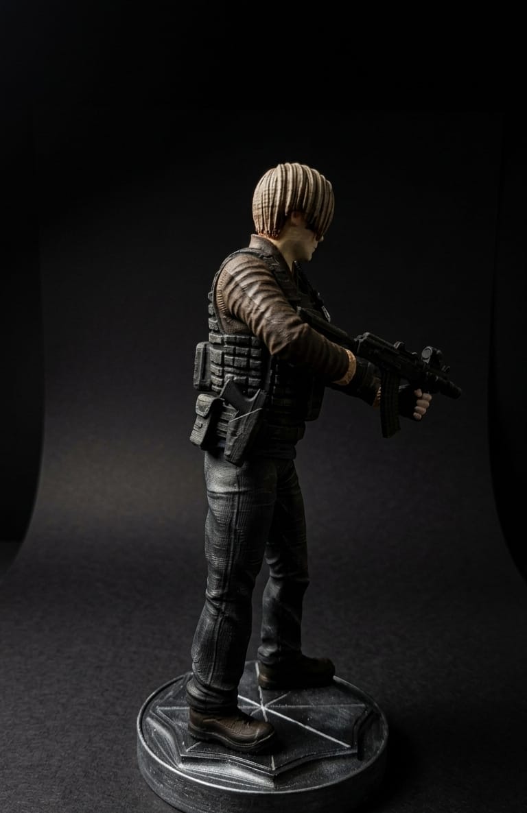 Resident Evil Leon S.Kennedy Figürü küçük resim 7