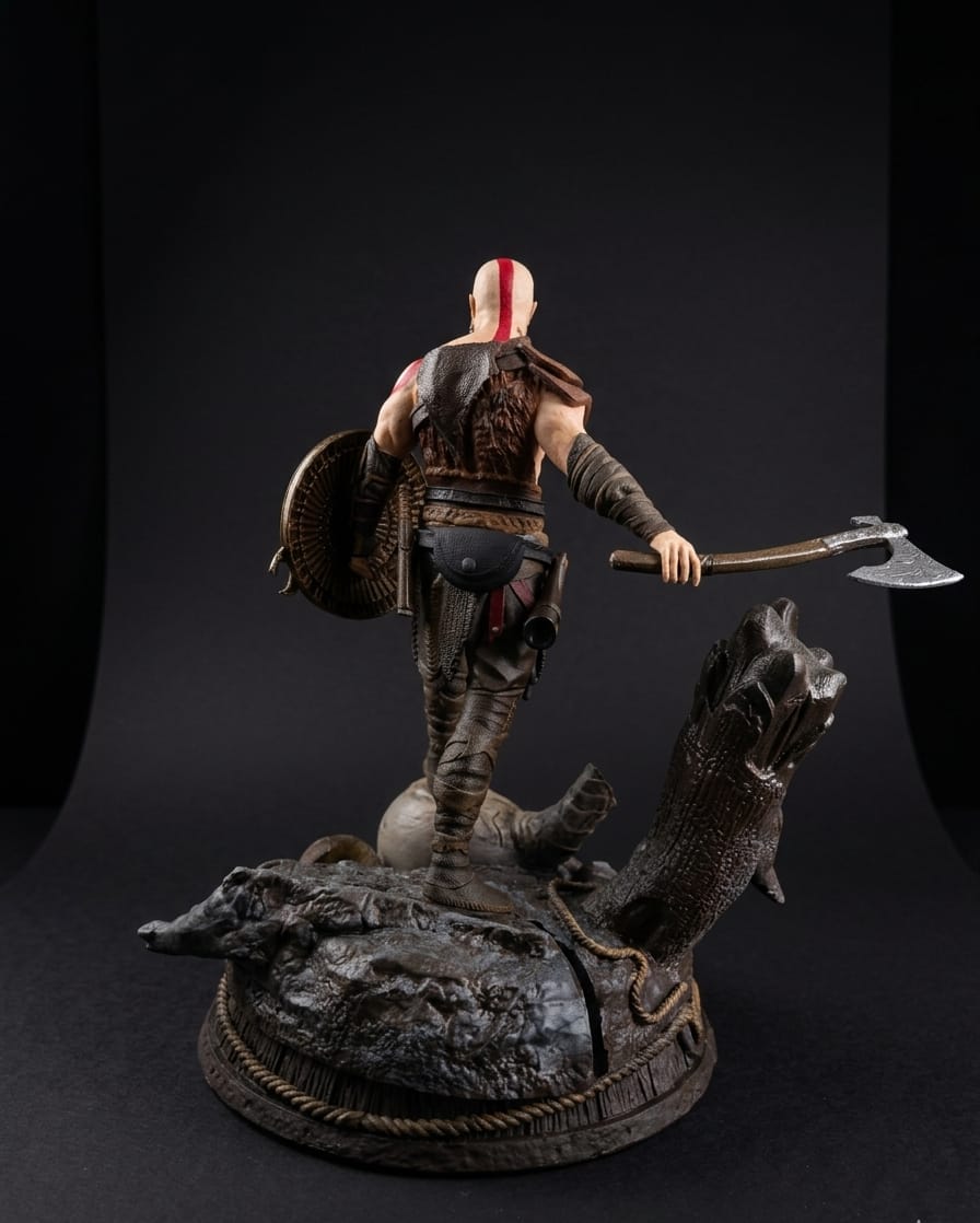 God of War\ Kratos Figürü küçük resim 3