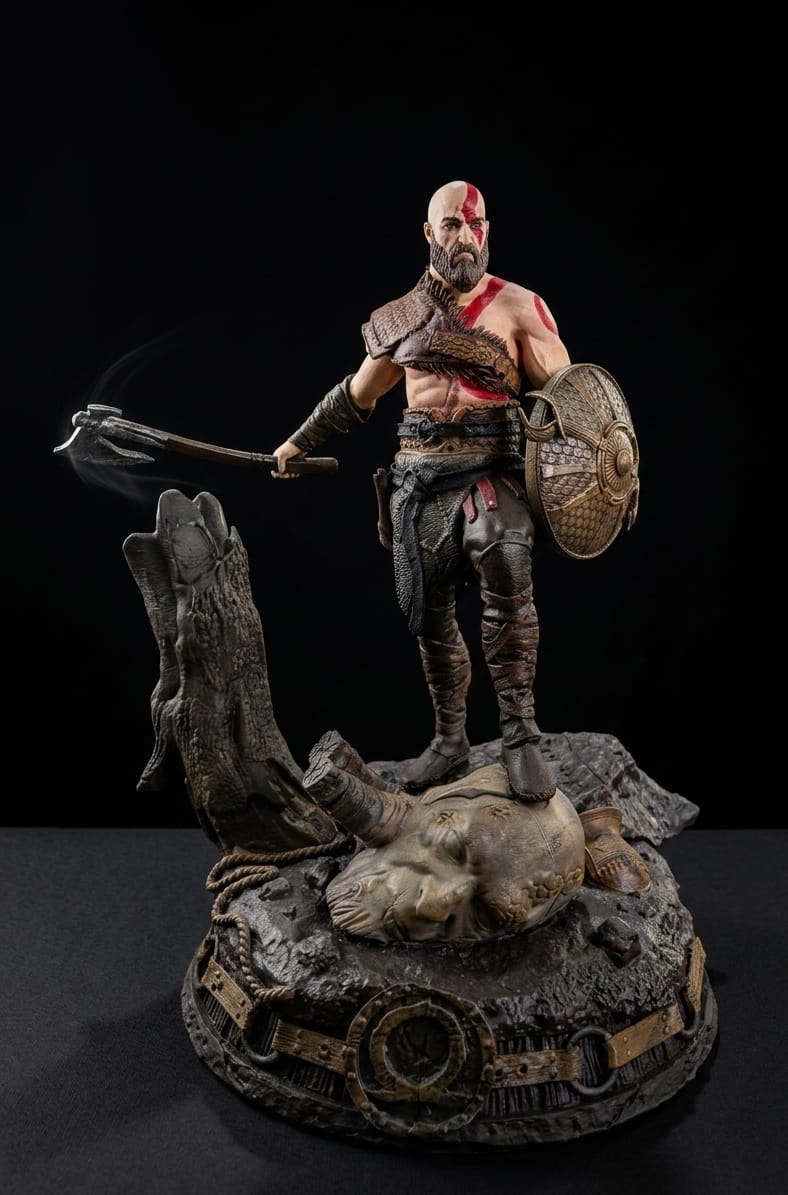 God of War\ Kratos Figürü küçük resim 6