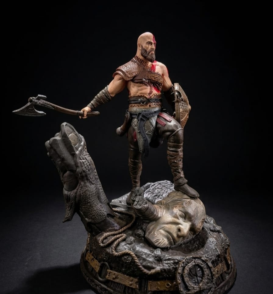 God of War\ Kratos Figürü küçük resim 8