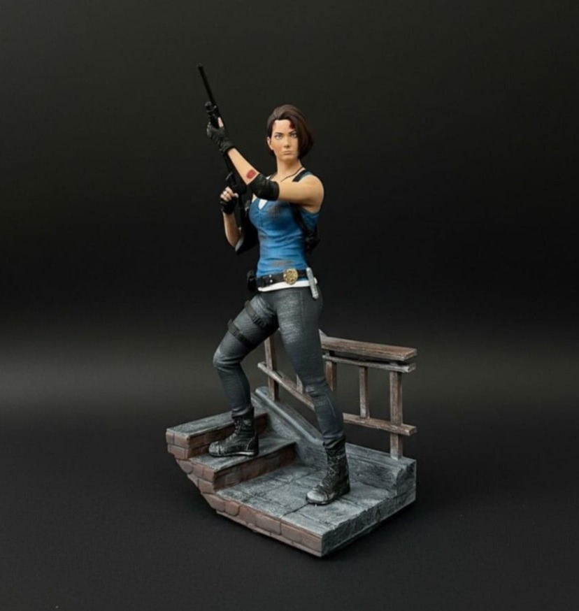 Residet Evil Jill Valentine Figürü küçük resim 5