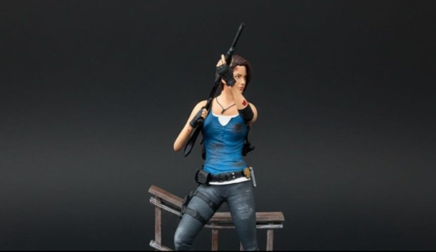 Residet Evil Jill Valentine Figürü küçük resim 6