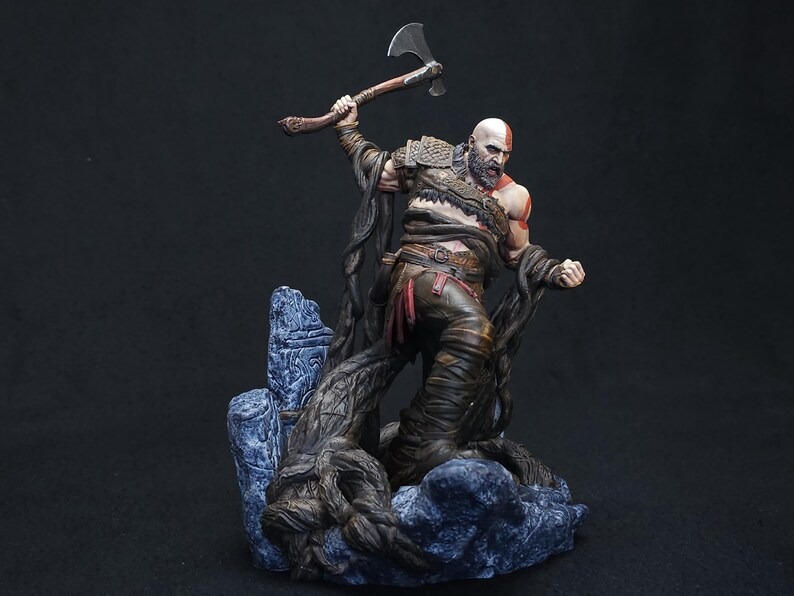 God of War Kratos Figürü küçük resim 2
