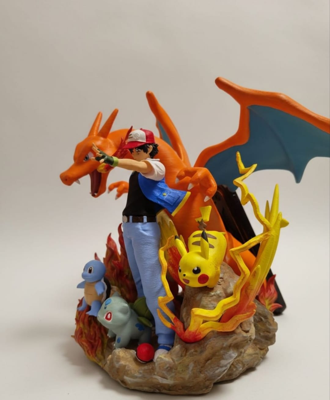Pokemon Ash Ketchum Dioraması küçük resim 4