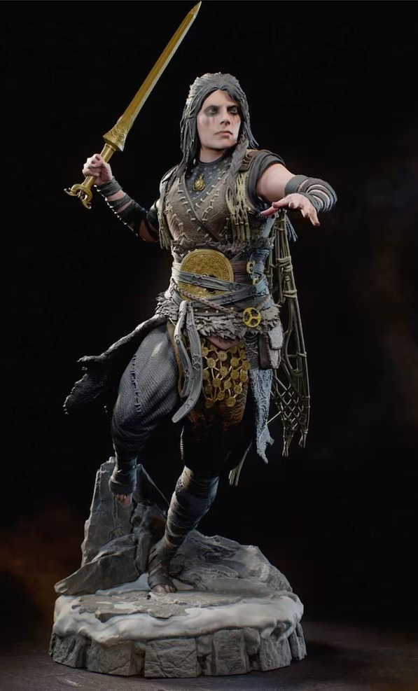 God of War Freya Figürü küçük resim 2