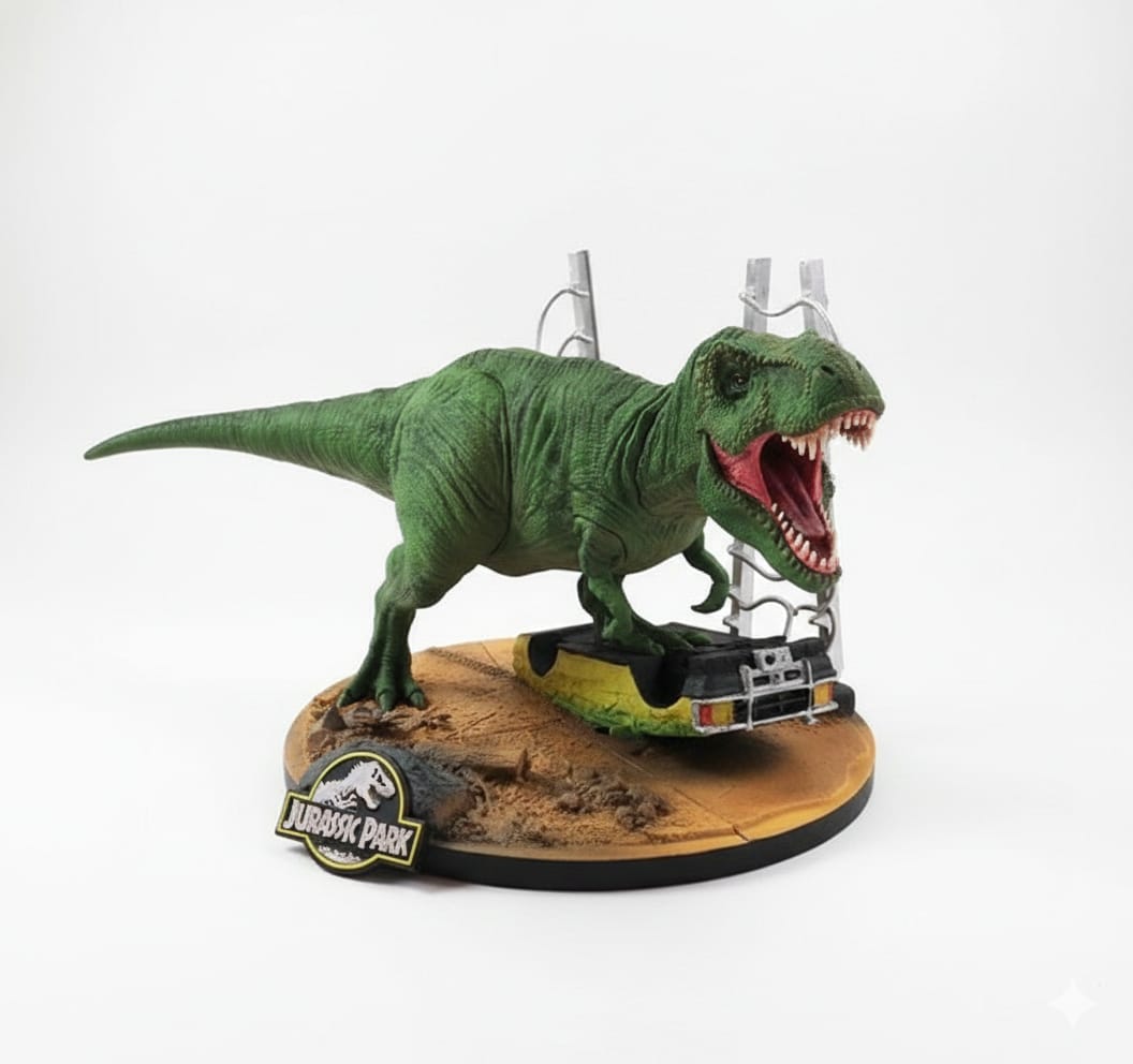 Jurassic Park Dioraması