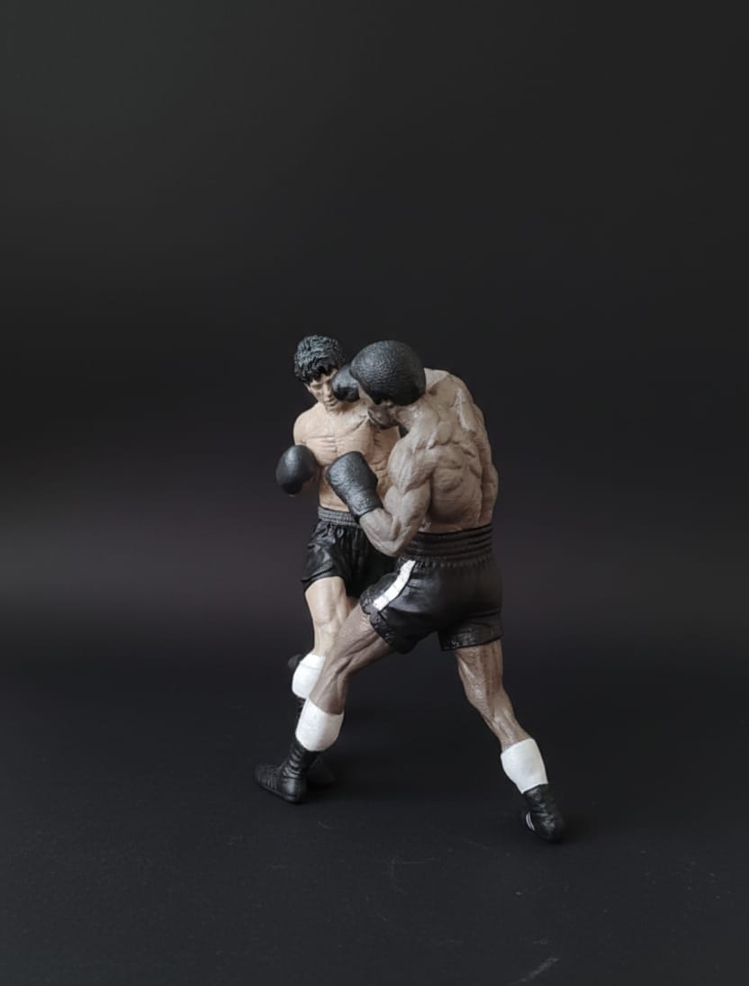 Rocky Balboa ve Apollo Dioraması  küçük resim 4