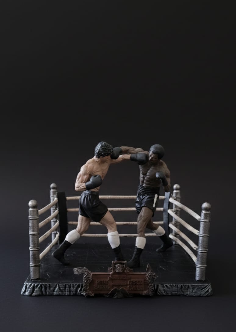 Rocky Balboa ve Apollo Dioraması  küçük resim 7