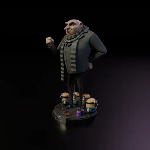 Miinions Gru Figürü  küçük resim 5