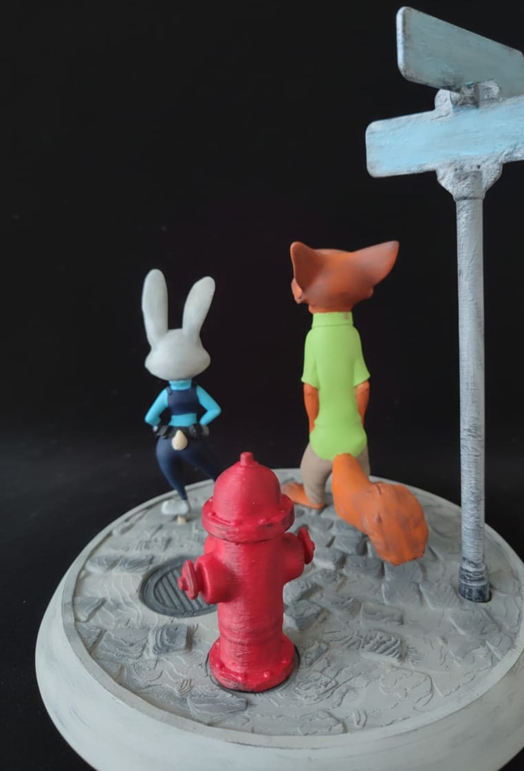 Zootopia'dan Nick ve Judy Figürü 2 küçük resim 3