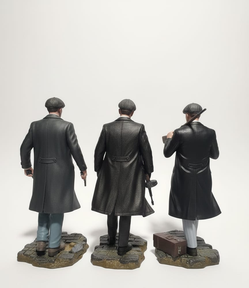 Thomas Shelby Dioraması Figürü küçük resim 5